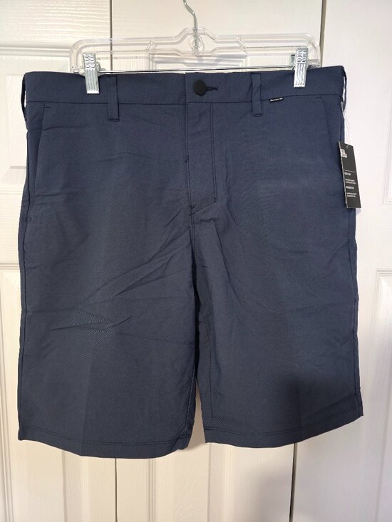 Hurley Other - NWT Hurley Nike Dri-FIT Chino Shorts Men’s 34 Navy 21” Regular Fit